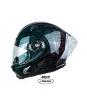 CASCO XLITE X803RS REP STONER NEGRO/VERDE/ROJO