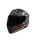 CASCO SPARTAN STINGER NERON ROJO MATE