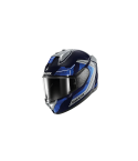 CASCO SHARK - SKWAL I3 RHAD NEGRO AZUL BRILLANTE