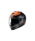 CASCO  HJC I71 ENTA_MC7 NEGRO NARANJA