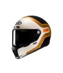 CASCO HJC V10 GRAPE BEIGE/DORADO