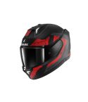 CASCO SHARK - SKWAL I3 RHAD NEGRO/ROJO/BRILLANTE