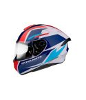 CASCO MT TARGO PRO SOUND ROJO NEON MATE