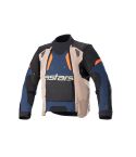 CHAQUETA ALPINESTAR HALO DRYSTAR AZUL/CAFE