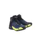 BOTA ALPINESTARS CR-X DRYSTAR DAMA NEGRO/GRIS/ AZUL/FLUORESCENTE