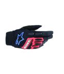 GUANTES ALPINESTARS FULL BORE NEGRO/AZUL/ROJO