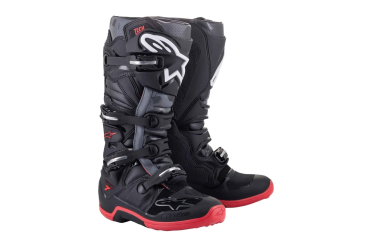 BOTAS ALPINESTARS TECH 7 NEGRO/GRIS/ROJO