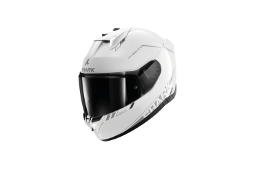 CASCO SHARK - SKWAL I3 BLANCO SOLIDO BRILLANTE