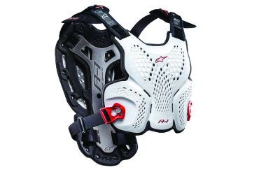 PECHERA ALPINESTARS MX BLAN/ROJ