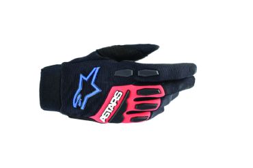 GUANTES ALPINESTARS FULL BORE NEGRO/AZUL/ROJO