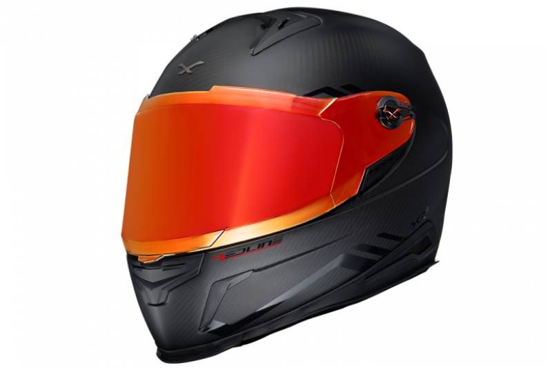 Casco con visor discount negro