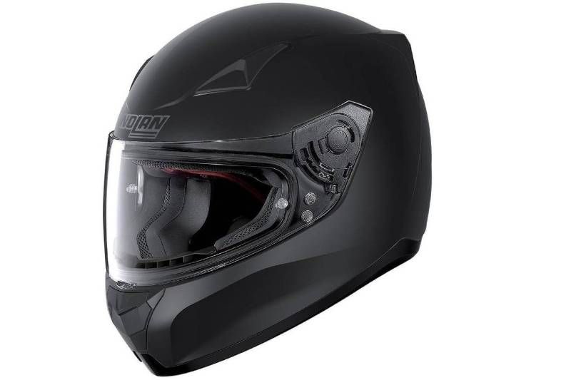 Casco nolan negro new arrivals