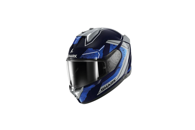 Casco shark azul sale