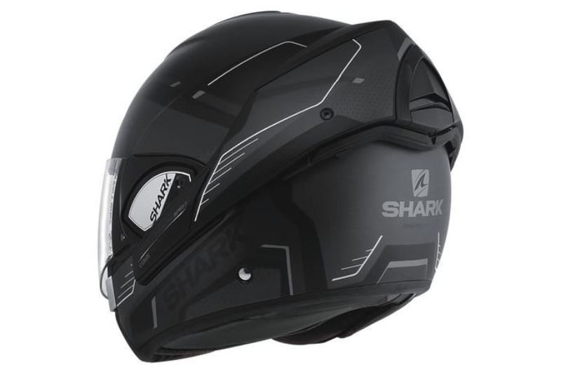 CASCO SHARK EVOLINE SERIES 3 HATAUM NEGRO MATE ANTRACITA