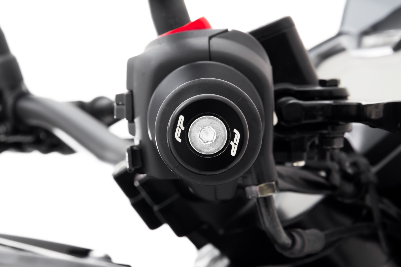 Topes para manubrio negro juegos por 2 - FP