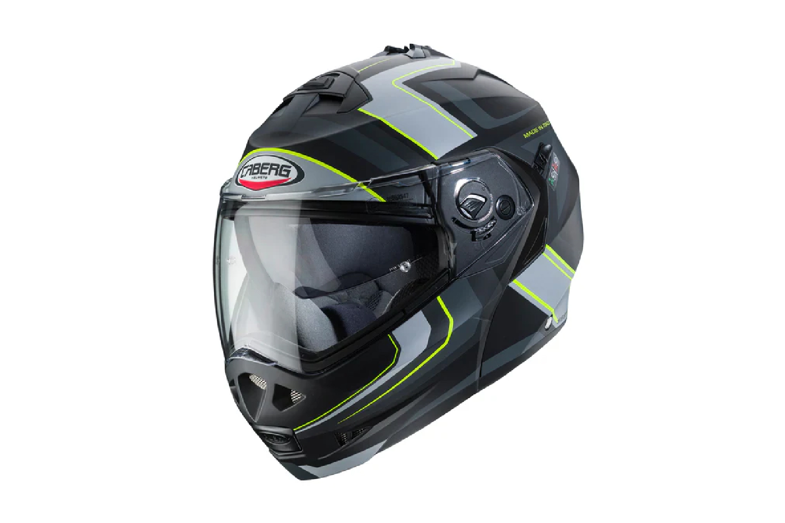 Casco  Caberg Duke II Tour Neg Mat Ama Neo/Antr