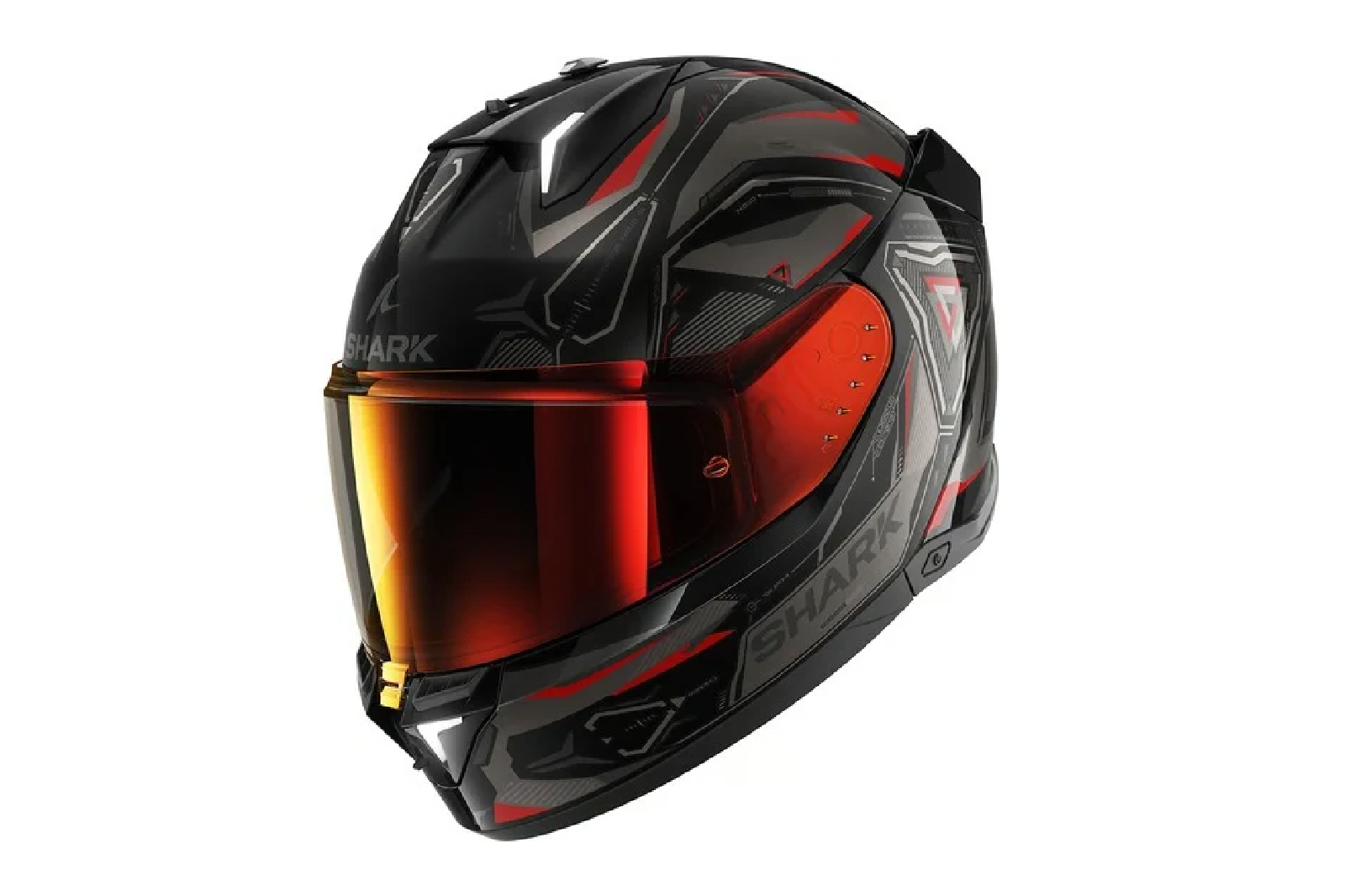 Casco Shark Skwal I3 Rhad Neg Roj Bri