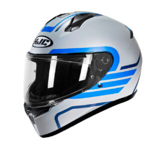Casco Hjc C10 Lito Gri Azu Mat