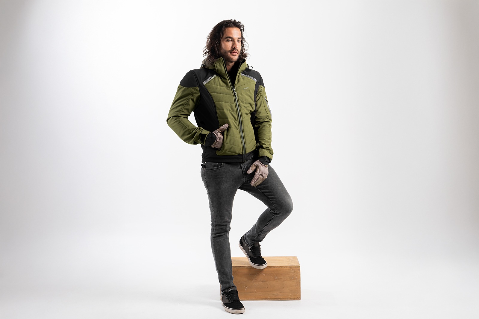 Chaqueta FP Naxos Verde Militar - Image 2
