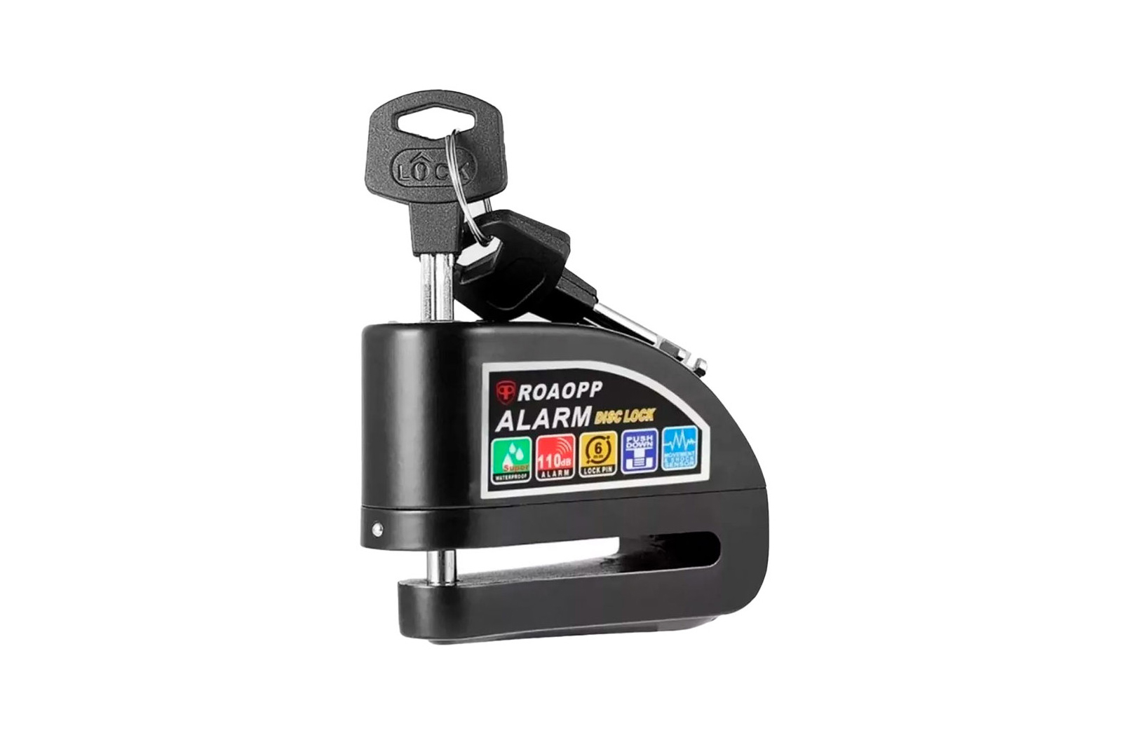 Candado de Freno de Disco con Alarma para Motos Giacomo