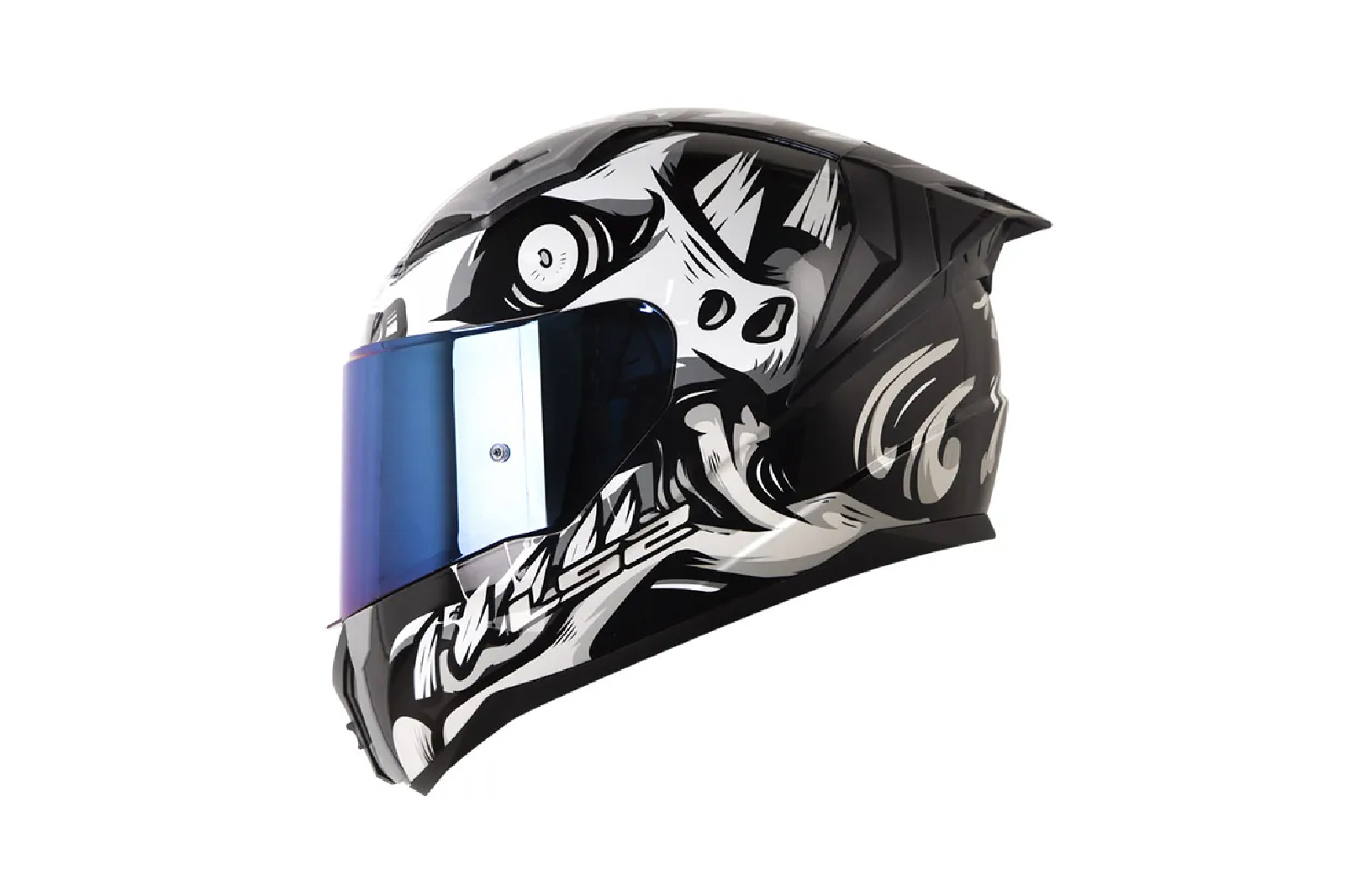 Casco Ls2 FF810 X-Kull Neg Bla Bri