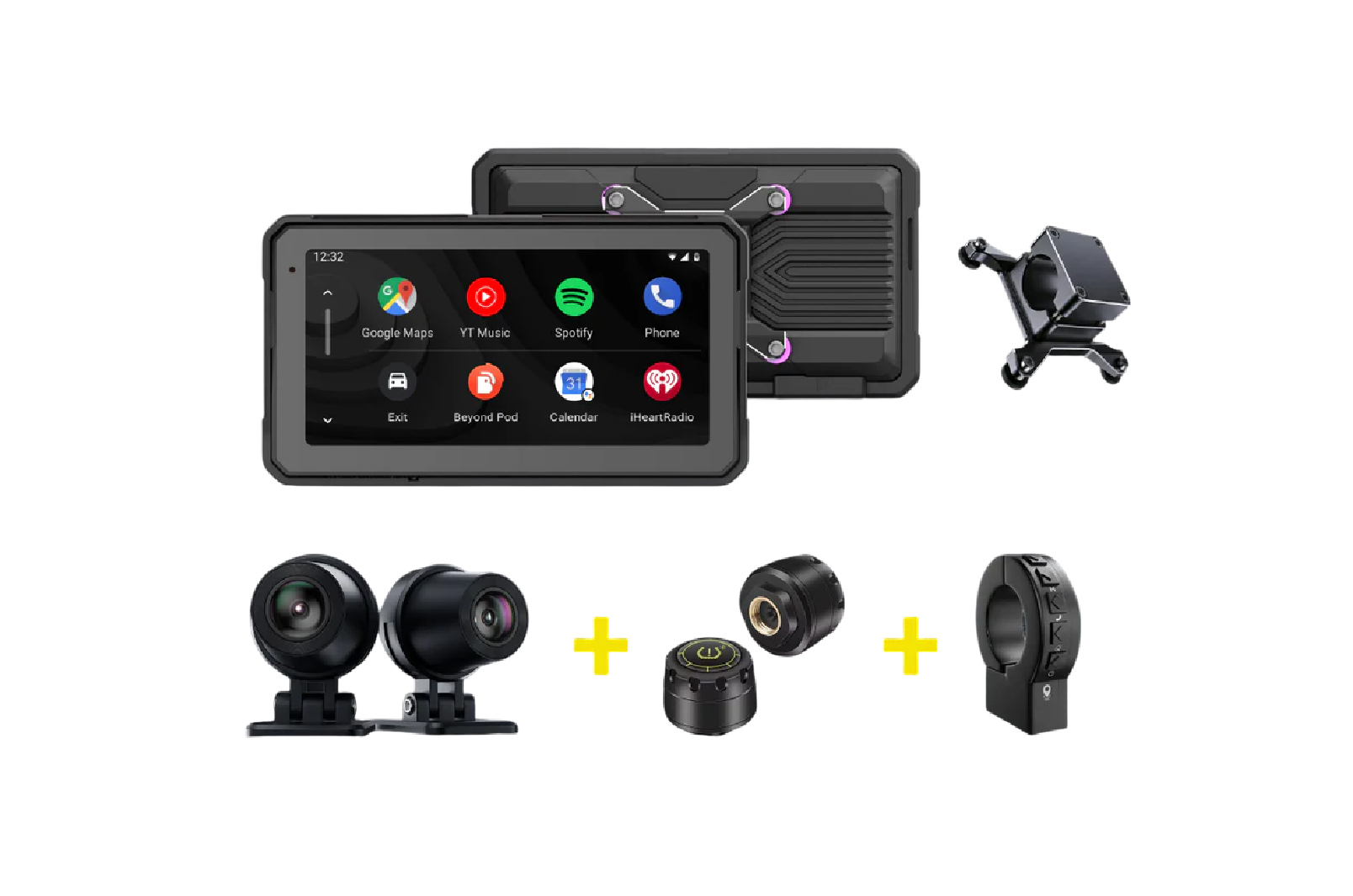 CarPlay Maxim 7" + DVR + TPMS + Control
