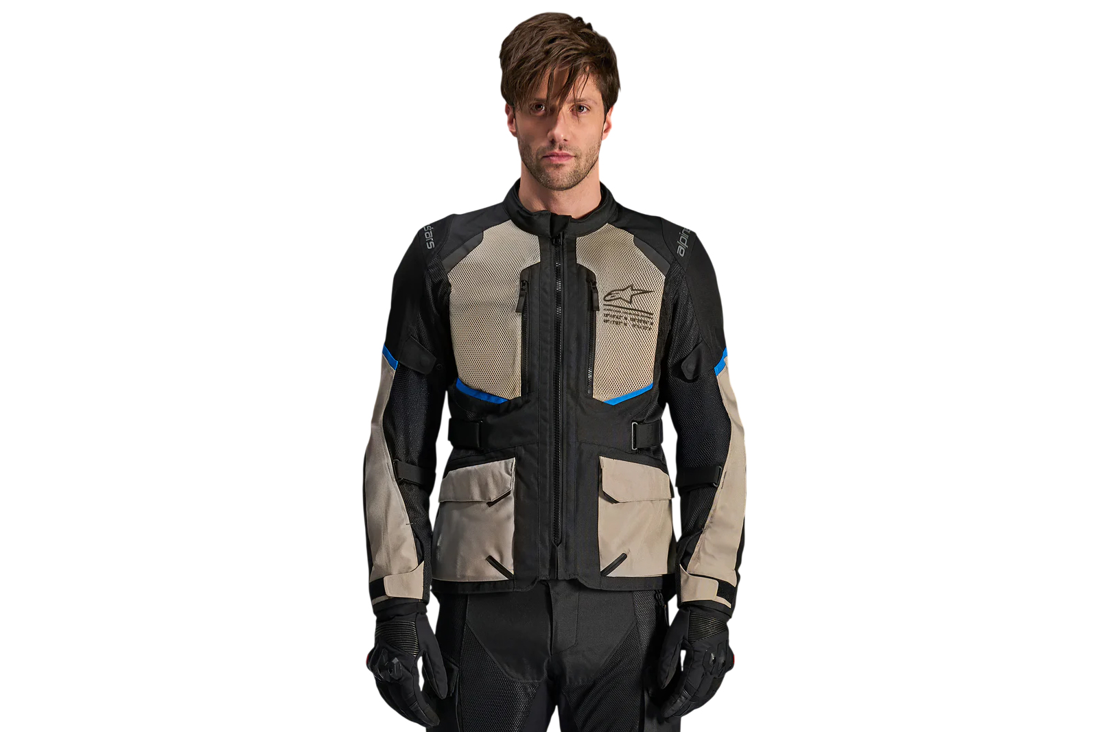 Chaqueta Alpinestars Ander Air DS Negro Café