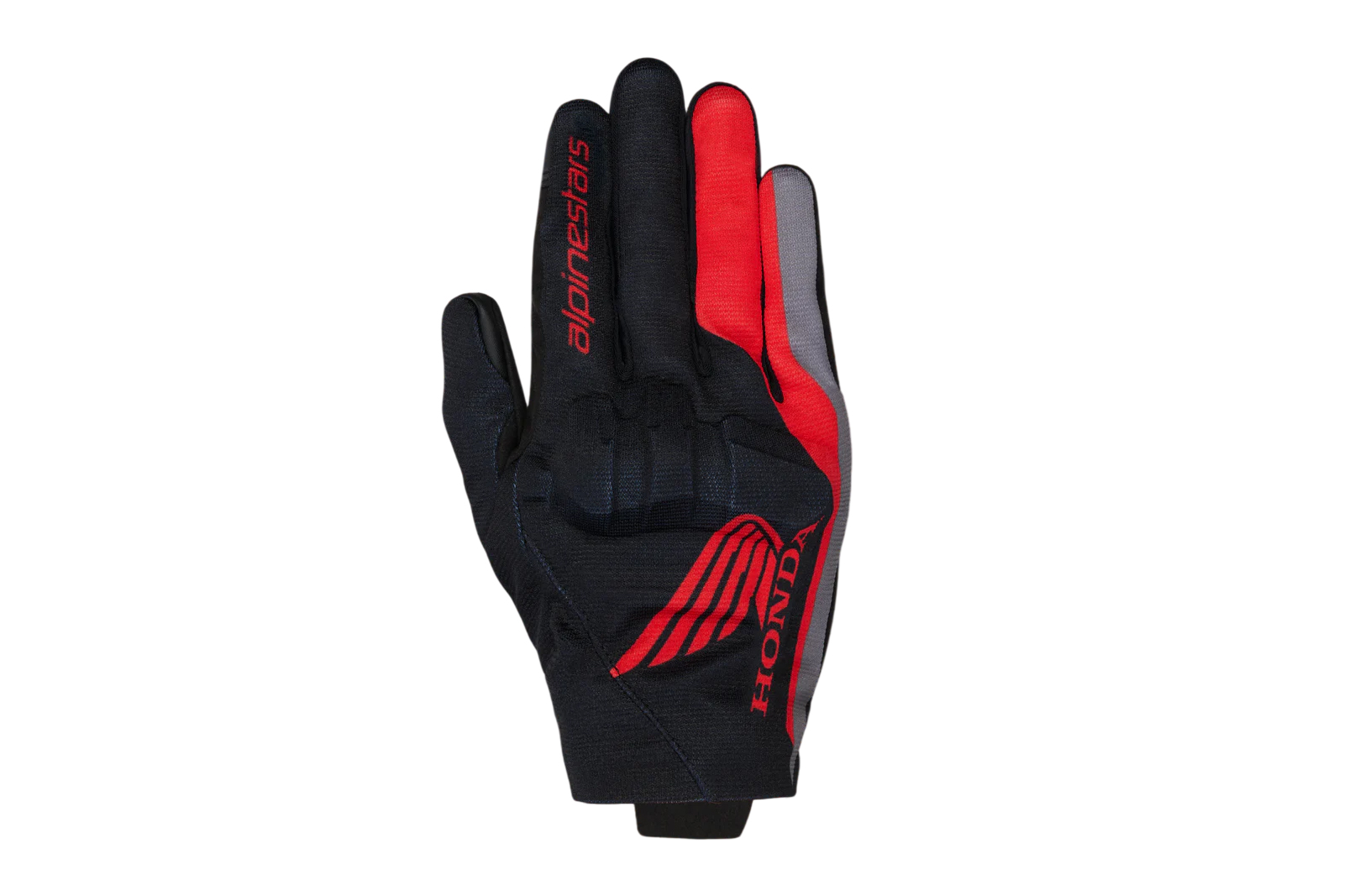 Guantes Alpinestars Reef V2 Honda Team Negro Rojo